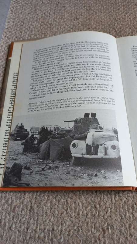 " INSIDE STORY " SOUTH AFRICANS IN WWII  MUCH INFO. SIGNED BY IKE ROSMARIN